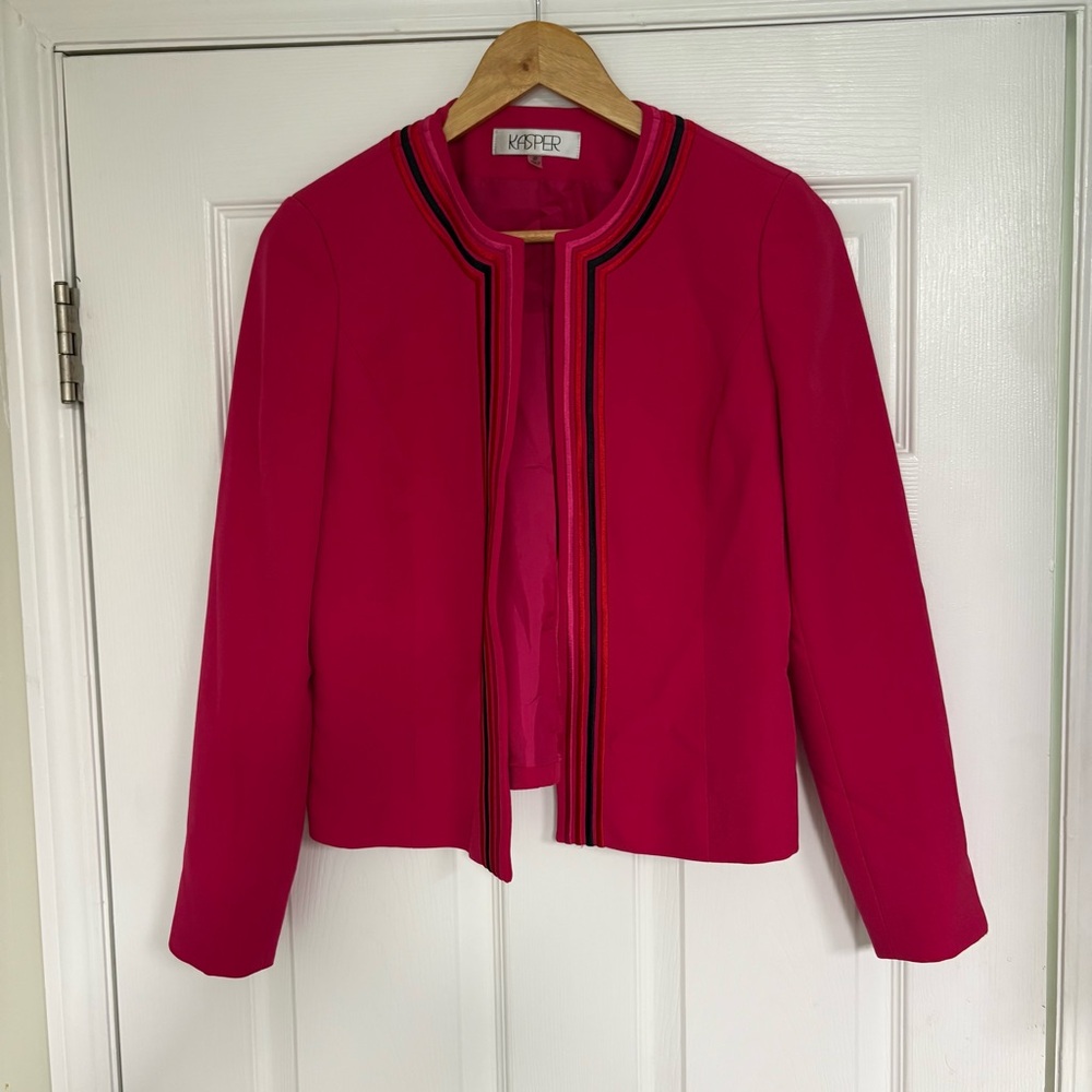 Kasper Pink‎ Blazer Size 4P